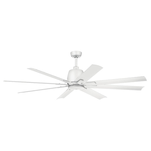 Kichler Breda 65" Ceiling Fan, Matte White/Matte White - 310265MWH