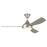 Kichler 54" Ample Ceiling Fan, Brushed Nickel/Silver - 310354NI