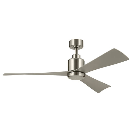 Kichler 52" True Ceiling Fan, Brushed Stainless Steel/Silver - 310452BSS