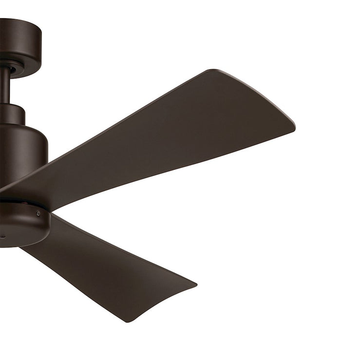 Kichler 52" True Ceiling Fan, Satin Natural Bronze/Natural Bronze