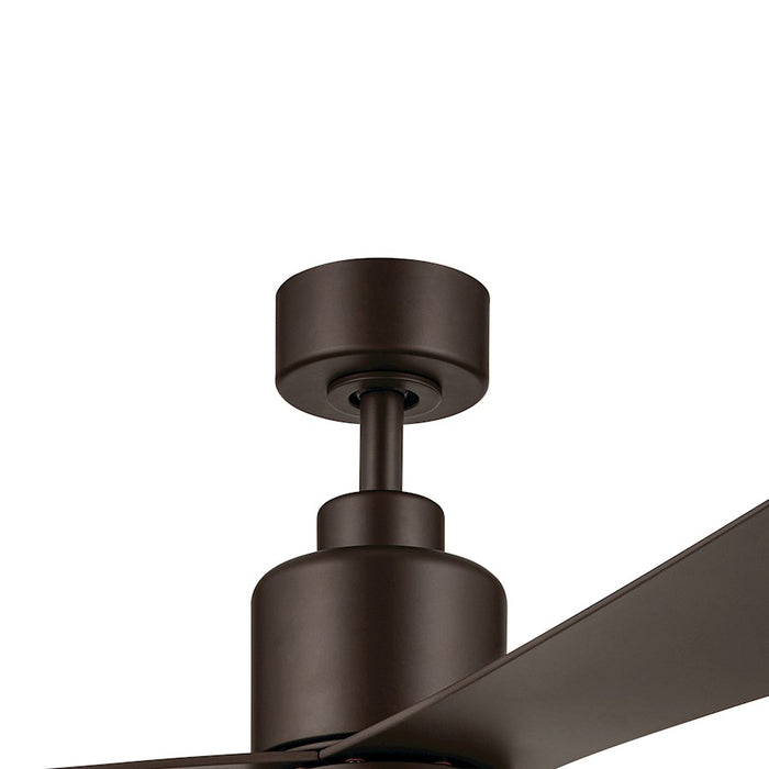 Kichler 52" True Ceiling Fan, Satin Natural Bronze/Natural Bronze