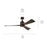 Kichler 52" True Ceiling Fan, Satin Natural Bronze/Natural Bronze