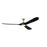 Kichler Mylo 1Lt 80" Ceiling Fan, Champagne Bronze/Jet Black/Etched - 310580CPZ