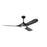 Kichler Mylo 1Lt 60" Ceiling Fan, Black/Black/Etched - 310660SBK