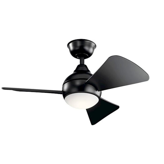 Kichler Sola LED 3000K, Fan Satin Black