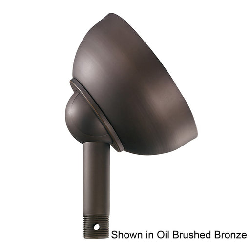 Kichler Accessory Slope Adapter | Satin Natural Bronze Steel | Ceiling Fan Mounting | 6 x 4 in | Model 337005SNB