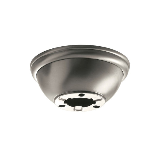 Kichler Flush Mount Kit 6in 1-Light Ceiling Fan Accessory | Industrial Anvil Iron Steel | Ceiling Fan Light Kit | 6 x 2.75 in | Model 337008AVI