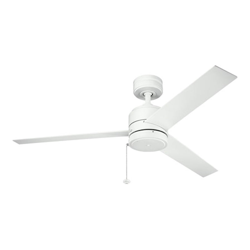 Kichler Arkwet 52in Ceiling Fan | Weathered Copper Steel | Covered Patio & Outdoor Living | 52 x 13.75 in, Wet Rated | Model 339629WCP