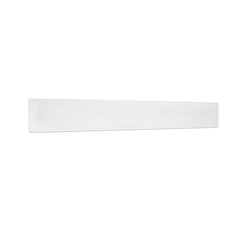 Kichler Arkwright 58in PC Blade White/Silver Non-Reversible | Plastic Fan Blade Accessory | Ceiling Fan Blade Replacement | Model 370030WH