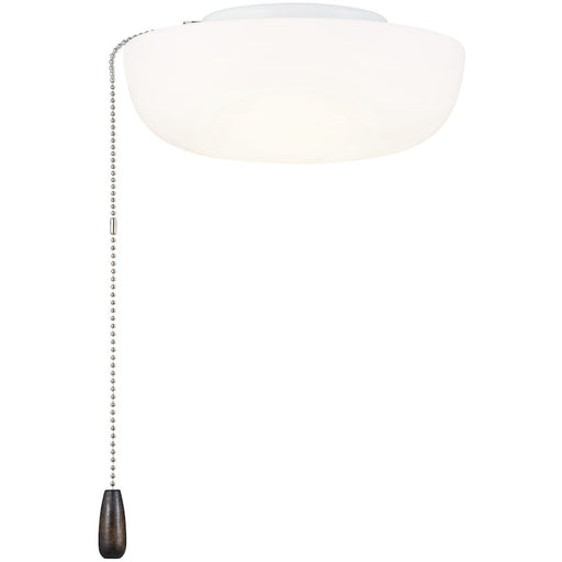 Kichler 9" Universal LED Fan Light Kit/Square, White - 380940