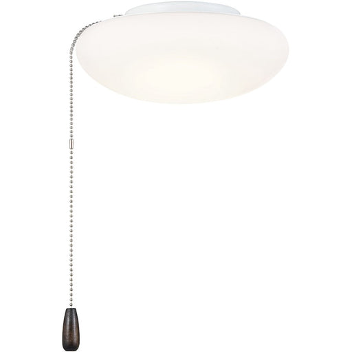 Kichler 9" Universal LED Fan Light Kit/Sleek, White - 380941