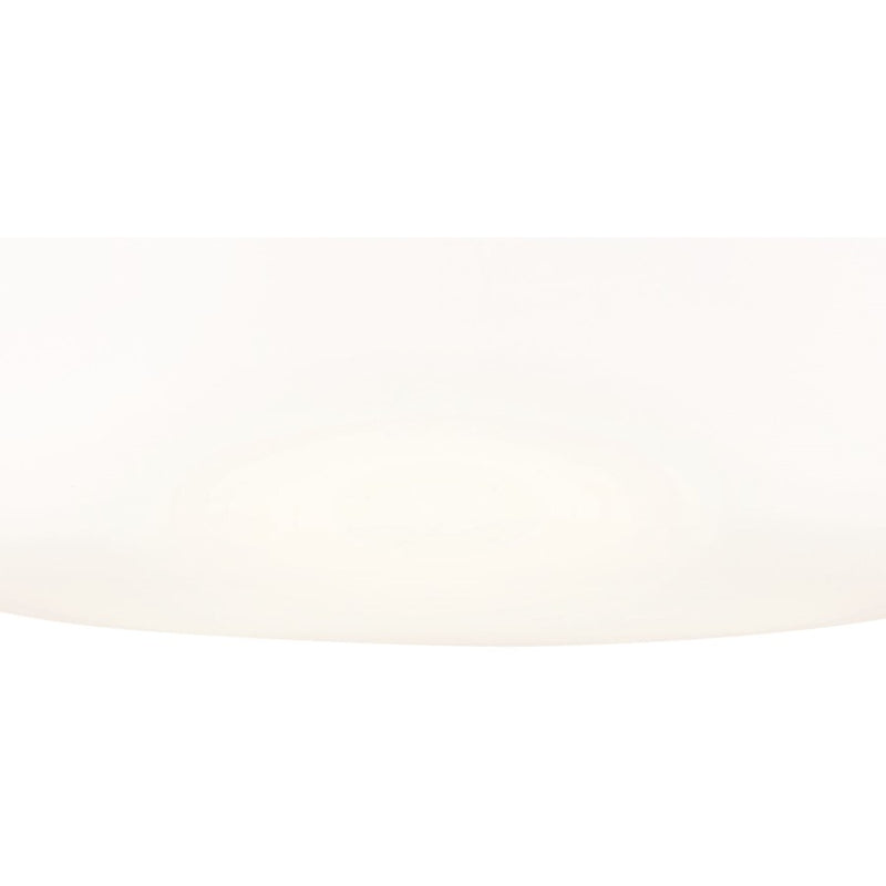 Kichler 14in Universal LED Fan Light Kit | White Square Diffuser | Ceiling Fan Accessory | 14 x 14 x 4.5 in | Model 380980