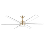 Kichler Solen 65in Ceiling Fan Translucent Blade Set | Clear Plastic | Modern Ceiling Fan Accessory | 30 x 4.5 x 0.13 in | Model 390065