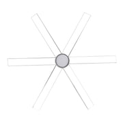 Kichler Solen 65in Ceiling Fan Translucent Blade Set | Clear Plastic | Modern Ceiling Fan Accessory | 30 x 4.5 x 0.13 in | Model 390065