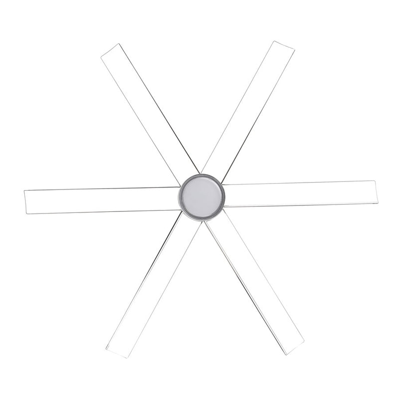 Kichler Solen 65in Ceiling Fan Translucent Blade Set | Clear Plastic | Modern Ceiling Fan Accessory | 30 x 4.5 x 0.13 in | Model 390065