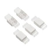 Kichler Wet Tape Accessories Tape to Tape Connector | White Plastic | Indoor & Outdoor Wet Locations | Joins Two Tape Sections | Model 3CTTWH