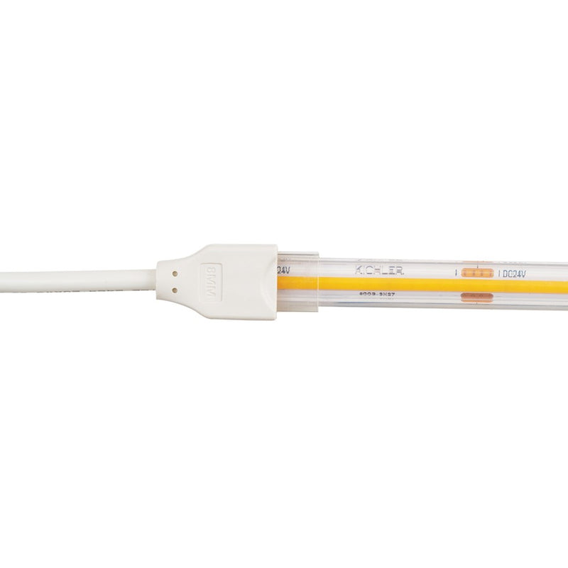 Kichler Wet Tape Accessories Tape to Supply Lead | White Plastic Connector | Indoor & Outdoor Wet Locations | 72in Lead Wire | Model 3CTWS6WH
