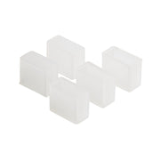 Kichler Wet Tape Accessories End Cap | Clear Plastic | Indoor & Outdoor Wet Locations | Protects Cut Tape Ends | Model 3ECCLR
