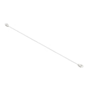 Kichler Wet 15in Jumper | White Plastic Tape Light Connector | Indoor & Outdoor Wet Locations | 15 x 0.6 x 0.33 in | Model 3J15WH