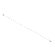 Kichler Wet 24in Jumper | White Plastic Tape Light Connector | Indoor & Outdoor Wet Locations | 24 x 0.6 x 0.33 in | Model 3J24WH