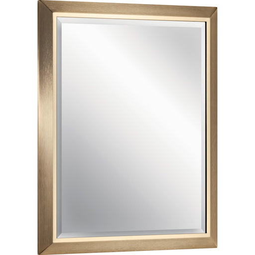 Kichler Rectangle 30" Mirror, Champagne Bronze