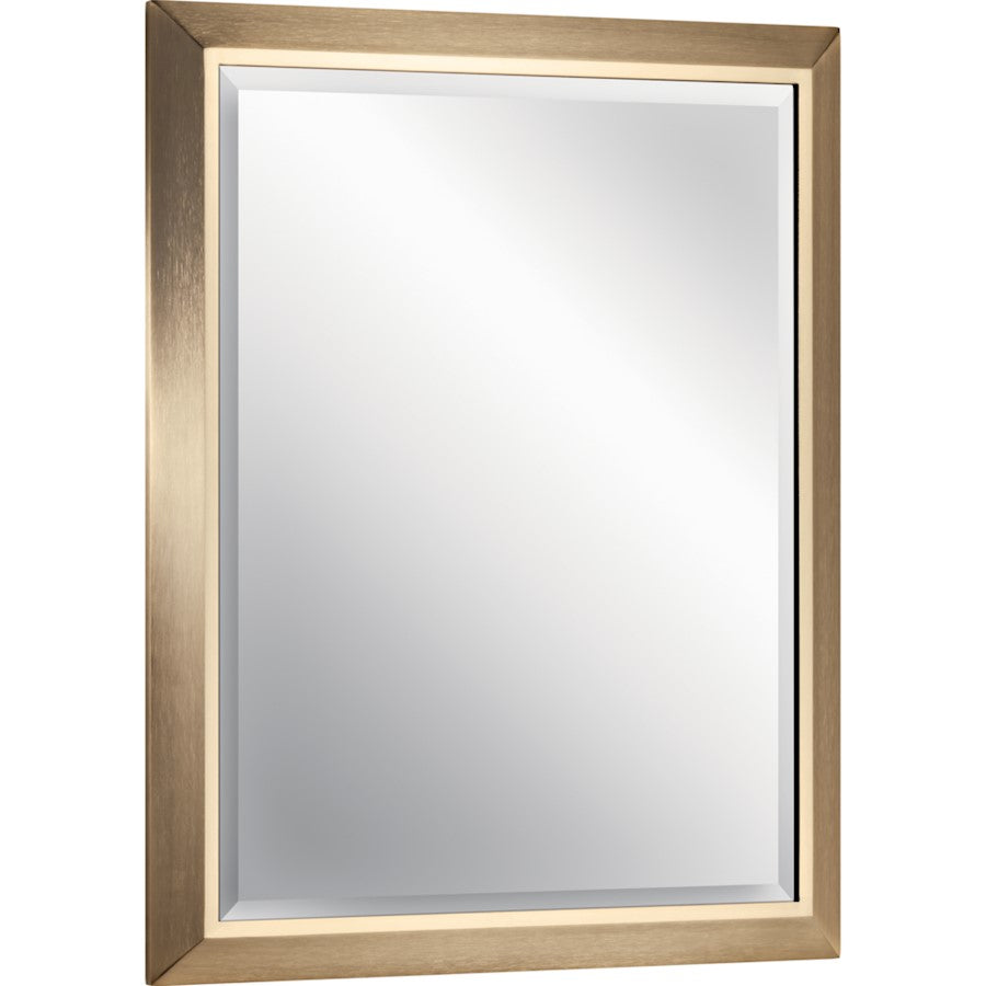 Kichler Rectangle 30" Mirror, Champagne Bronze
