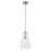 Kichler Everly 1 Light Cone 15.25" Pendant, Brushed Nickel/Clear - 42199NI