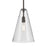 Kichler Everly 1 Light Cone 15.25" Pendant, Olde Bronze/Clear Seeded