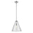 Kichler Everly 1 Light Cone 15.5" Pendant, Chrome/Clear