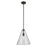 Kichler Everly 1 Light Cone 15.5" Pendant, Olde Bronze/Clear