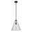 Kichler Everly 1 Light Cone 15.5" Pendant, Olde Bronze/Clear - 42200OZ