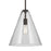 Kichler Everly 1 Light Cone 15.5" Pendant, Olde Bronze/Clear