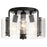 Kichler Thoreau Light Semi Flush, Black