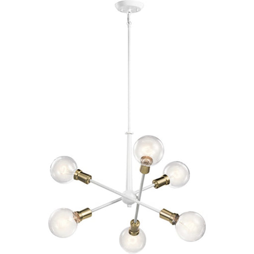 Kichler Armstrong Light Chandelier, White