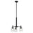 Kichler Shailene 3Lt Round 15.25" Chandelier 1 Tier Small, Black