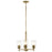 Kichler Shailene 3Lt Round 15.25" Chandelier 1 Tier Small, Brass
