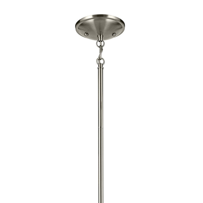 Kichler Shailene 3Lt Round 15.25" Chandelier 1 Tier Small, Nickel