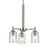 Kichler Shailene 3Lt Round 15.25" Chandelier 1 Tier Small, Nickel