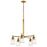 Kichler Shailene 5Lt Round 15.25" Chandelier 1 Tier Medium, Brass