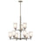 Kichler Shailene 9 Light Chandelier 2 Tier Large, Brass/Clear Etched - 43672NBR