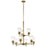 Kichler Shailene 9Lt 26.5" Chandelier 2 Tier Large, Brass/Clear