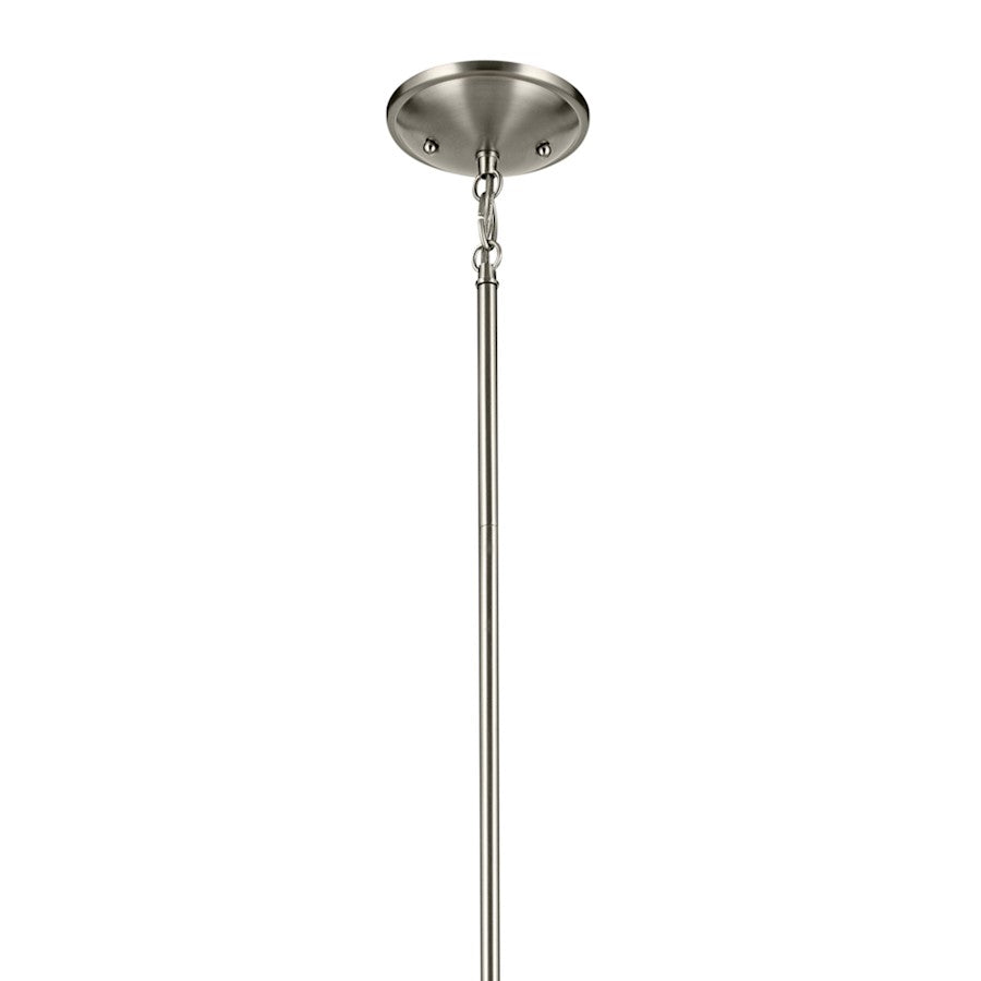 Kichler Shailene 9Lt 26.5" Chandelier 2 Tier Large, Nickel/Clear
