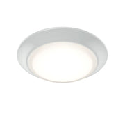 Kichler Gen Select 7in 1-Light LED Downlight | White Aluminum Surface Mount | Kitchen & Bathroom | 1.35 x 7.38 in | Model 43849WH5CCT