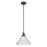 Kichler Avery 1 Light Cone 11.75" Pendant, Olde Bronze/Clear