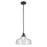 Kichler Avery 1 Light Cone 11.25" Pendant, Olde Bronze/Clear - 43906OZ