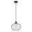 Kichler Avery 1 Light Globe 14" Pendant, Olde Bronze/Clear