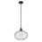 Kichler Avery 1 Light Globe 14" Pendant, Olde Bronze/Clear - 43911OZ