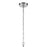 Kichler Crosby 6Lt Round 21.75" Chandelier 1 Tier Large, Chrome/Clear