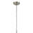 Kichler Crosby 6Lt Round 21.75" Chandelier 1 Tier Large, Nickel/Clear