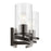 Kichler Crosby 3 Light Linear 8.75" Vanity Light, Olde Bronze/Clear